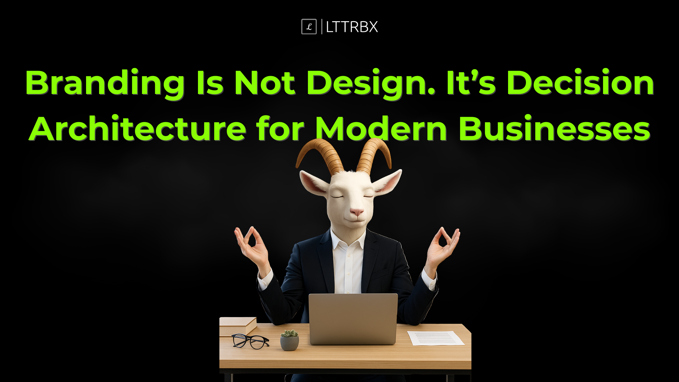 Branding Is Not Design. It’s Decision Architecture for Modern Businesses